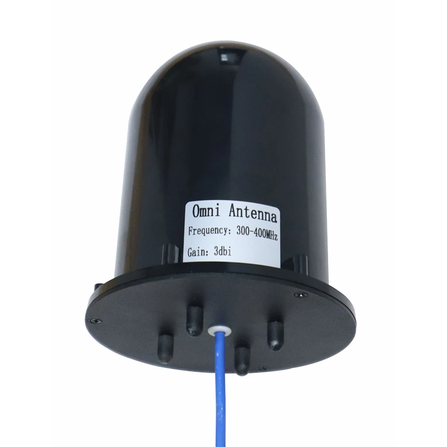 300-400MHz 3dbi Circularly polarized hat-type Omni Antenna Supports Customization
