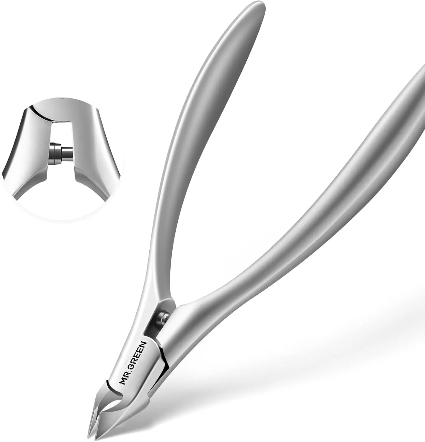 

Инновационные кусачки для кутикулы со встроенной пружиной, средство для удаления омертвевшей кожи, инструмент для маникюра.