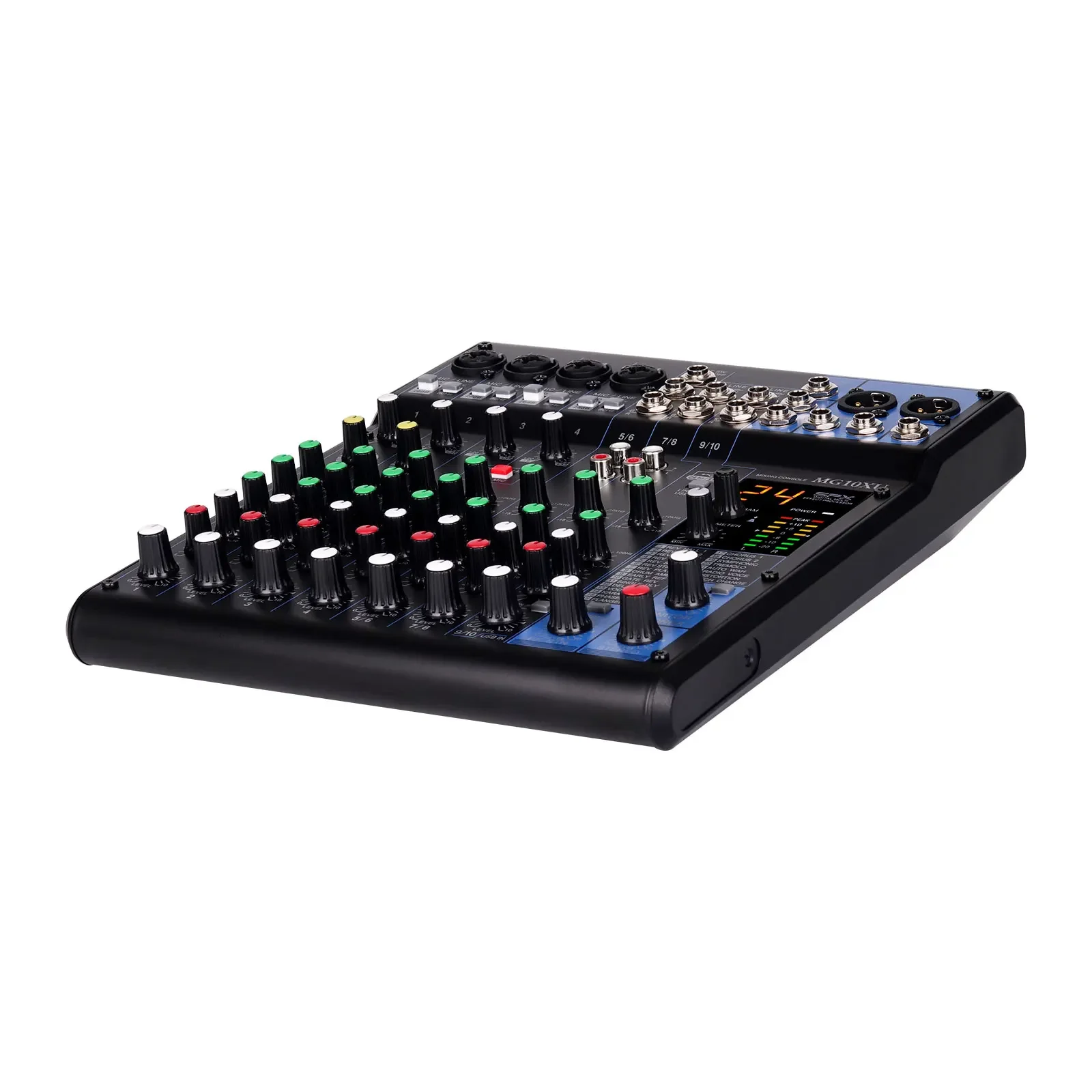 Nuevo Mezclador de Audio Profesional de 10 Canales de Alta Calidad en Oferta, Mezclador de Audio Profesional MG10XU, Consola de Audio Digital