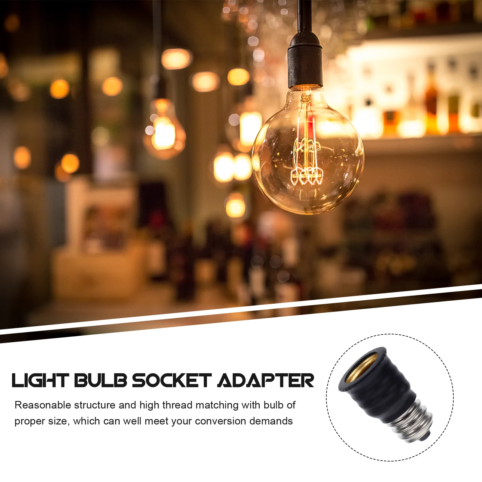 

15 Pcs Chandelier Lamp Adapter Light Socket Bulb Copper Holder Replacement Lampshade
