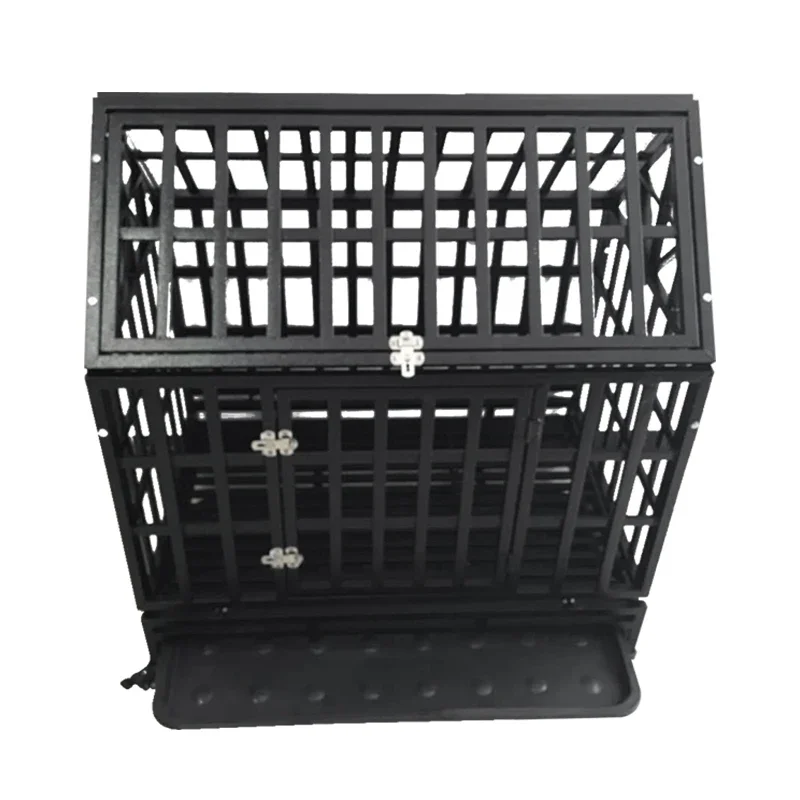 

High Quality Assembled 37" General Cage Slant-front Collapsible Folding Steel Dog Crate