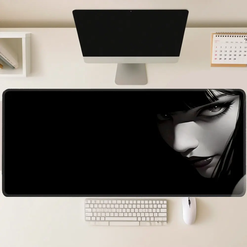 

Premium Desk Mat Mouse Pad Minimal Desk Mat Cloth Surface Stable Rubber Base for Gaming PC Laptop Keyboard Desk Setup Daily Comp