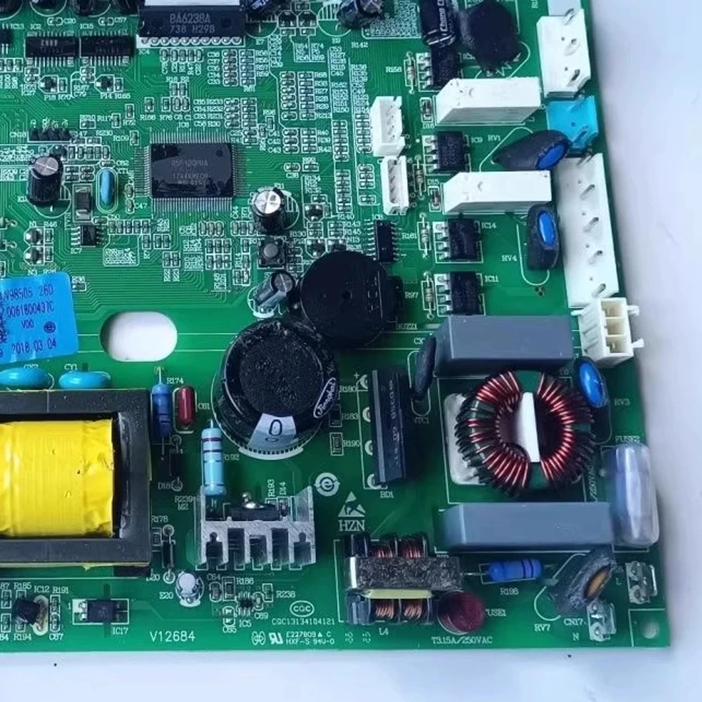 Placa-mãe de geladeira, placa de controle principal, número do modelo 0061800437C, para Haier, original