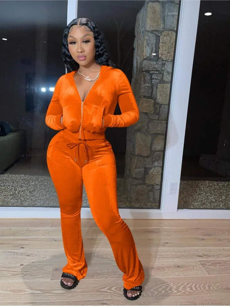 أزياء مثير سليم 2 قطعة مجموعة للنساء عارضة الصلبة مقنعين البريدي القمم عالية الخصر السراويل مجموعات وتتسابق سيدة الرياضة الملابس النسائية