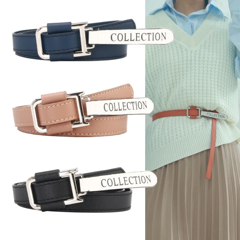 New Arrival Versatile Commuter Belt with Alloy Buckle Unisex Style—Stylish and Durable Perfect for Sweaters and Suits
