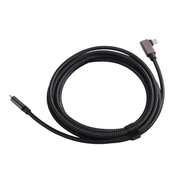 [NEW!】 Type C To Type C VR Cable Type C VR Link Cable 90 Degree USB3.0 Fast Charging For Oculus Quest 1/2