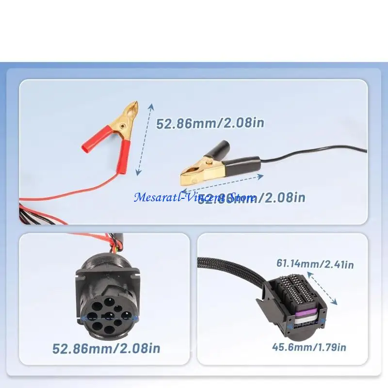 A70F Schnellinstallations-Testkabel-Diagnoseleitungskabel für MX13 EPA17 ACM-Fahrzeugsystem – Detail 6