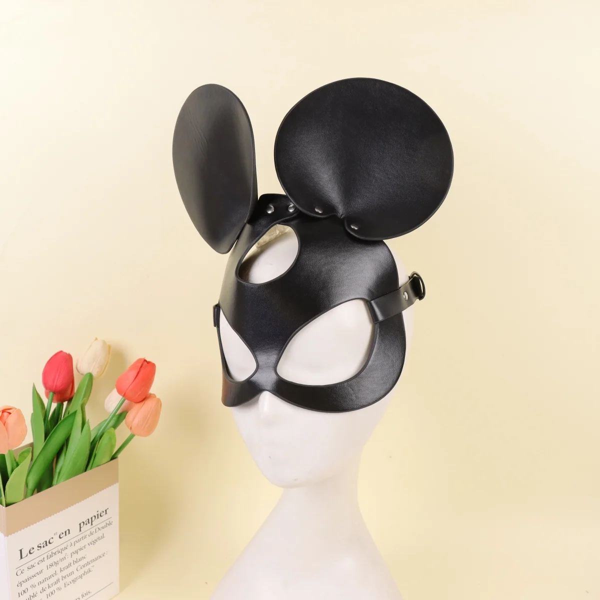 女性用レザーマスク、動物ハーフフェイスマスク、パーティー、カーニバルマスク、仮面舞踏会、コスプレ用品アクセサリー