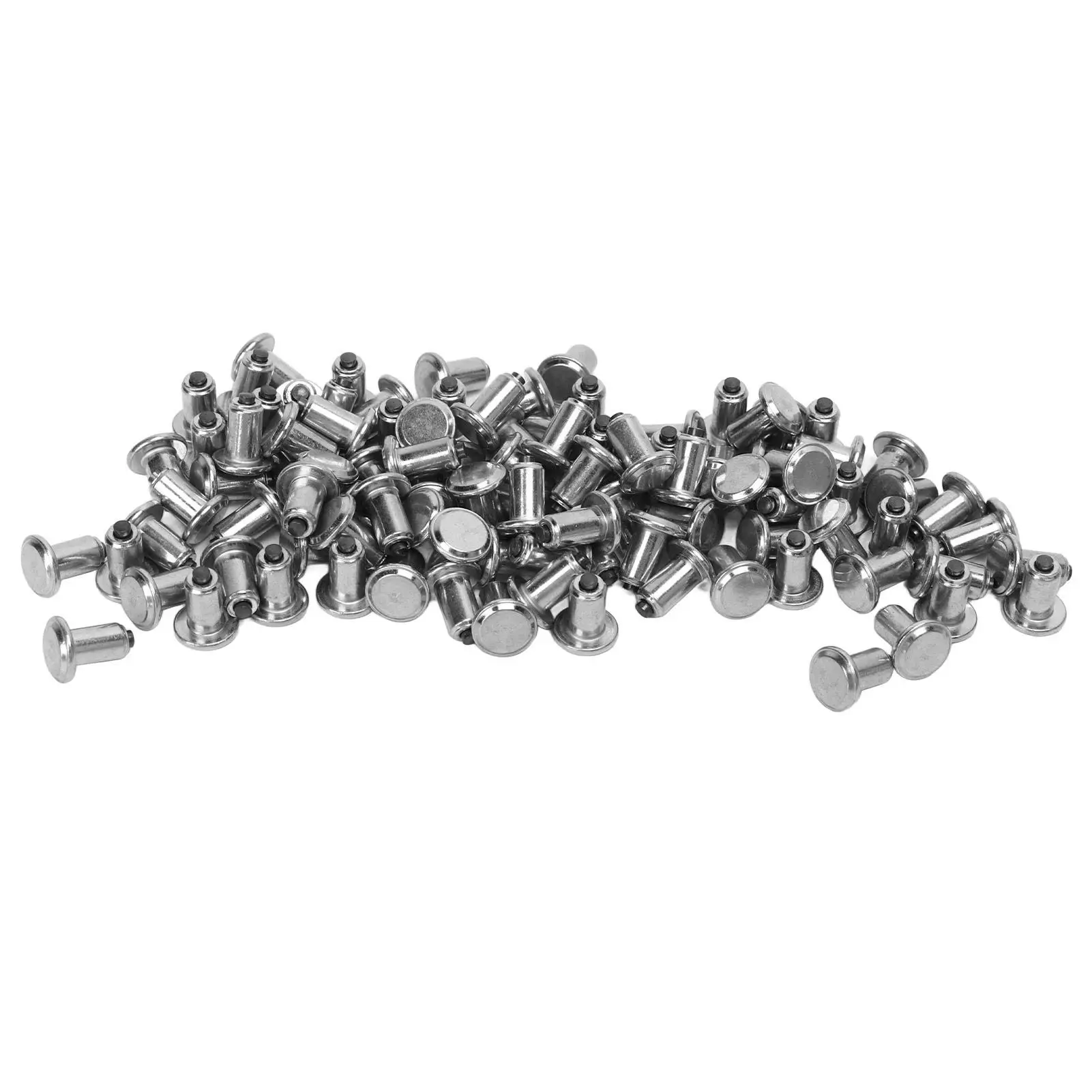 High Strength Metal Tire Studs - Anti-Slip Silver for off -Road Trucks & Vehicles