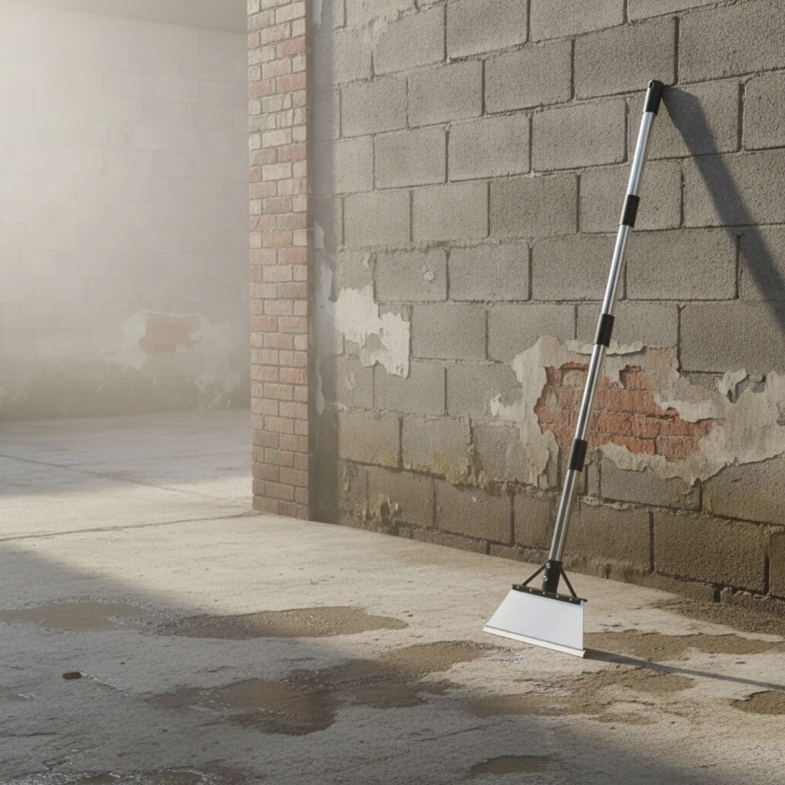 Flat Cleaning Shovel Long-Lasting Flat Shovel with Reinforced Mounting Garden Tool Wear-Resistant Easy to Store for Farmers