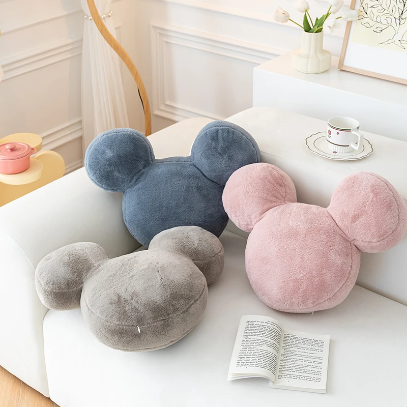 Bubble Kiss Cartoon Cute Bedroom Bedside Plush Cushion Home Sofa Bed Decoration Pillow for Living Room Pink Kids Toy Cushion