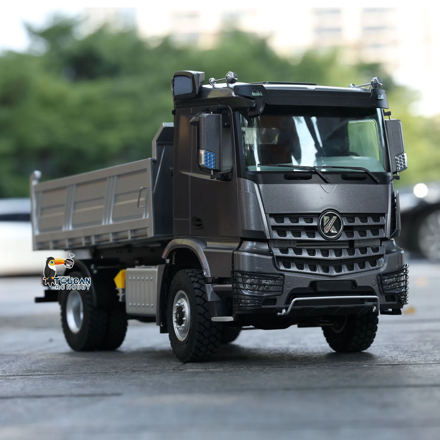 

KABOLITE масштаб 1/14 RC Самосвал 5701 4x4 Самосвал с дистанционным управлением RC Самосвал Звук Свет Звук 2-скоростной Модель игрушки