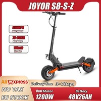 JOYOR S8-S-Z Electric Scooter 1200W Dual Motor 48V26Ah Hydraulic Brake Scooters Electric Aldult 10\