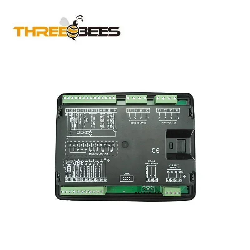 

2025/Diesel Generator Control Panel HGM6110U HGM6110CAN HGM6110UC HGM6120UC Voltage Regulator