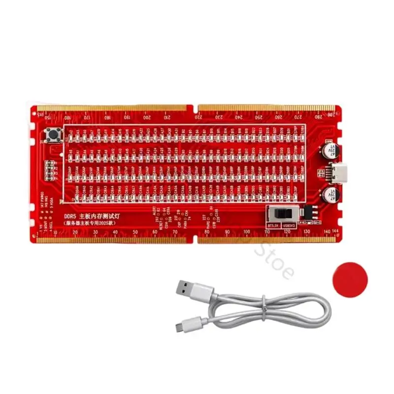96BA Portable HM-TC07 DDR5 Memory Tester With Real Time Feedback Memory Tester For Easy Troubleshooting