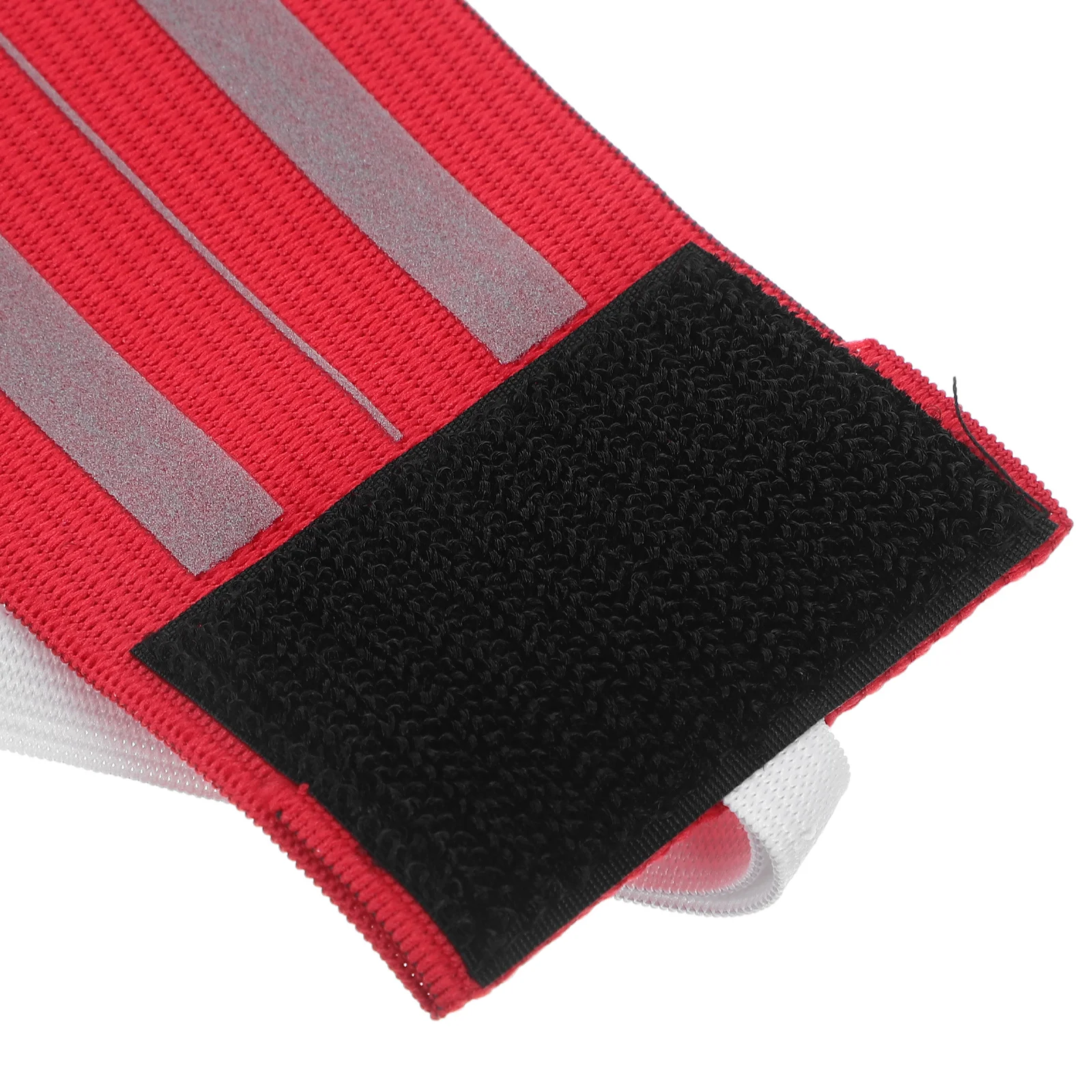 Braçadeira elástica ajustável para capitão de futebol, leve e respirável, faixa líder de equipe para jovens e adultos, braçadeira de capitão