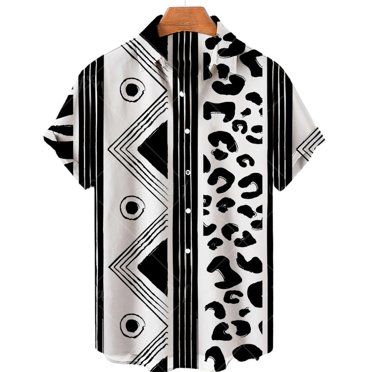 

Casual Printed ort Sve Men's irt Faionable Loose Fit Cotton Spring Summer Youth Sle Flat Iron Treaent No Brand