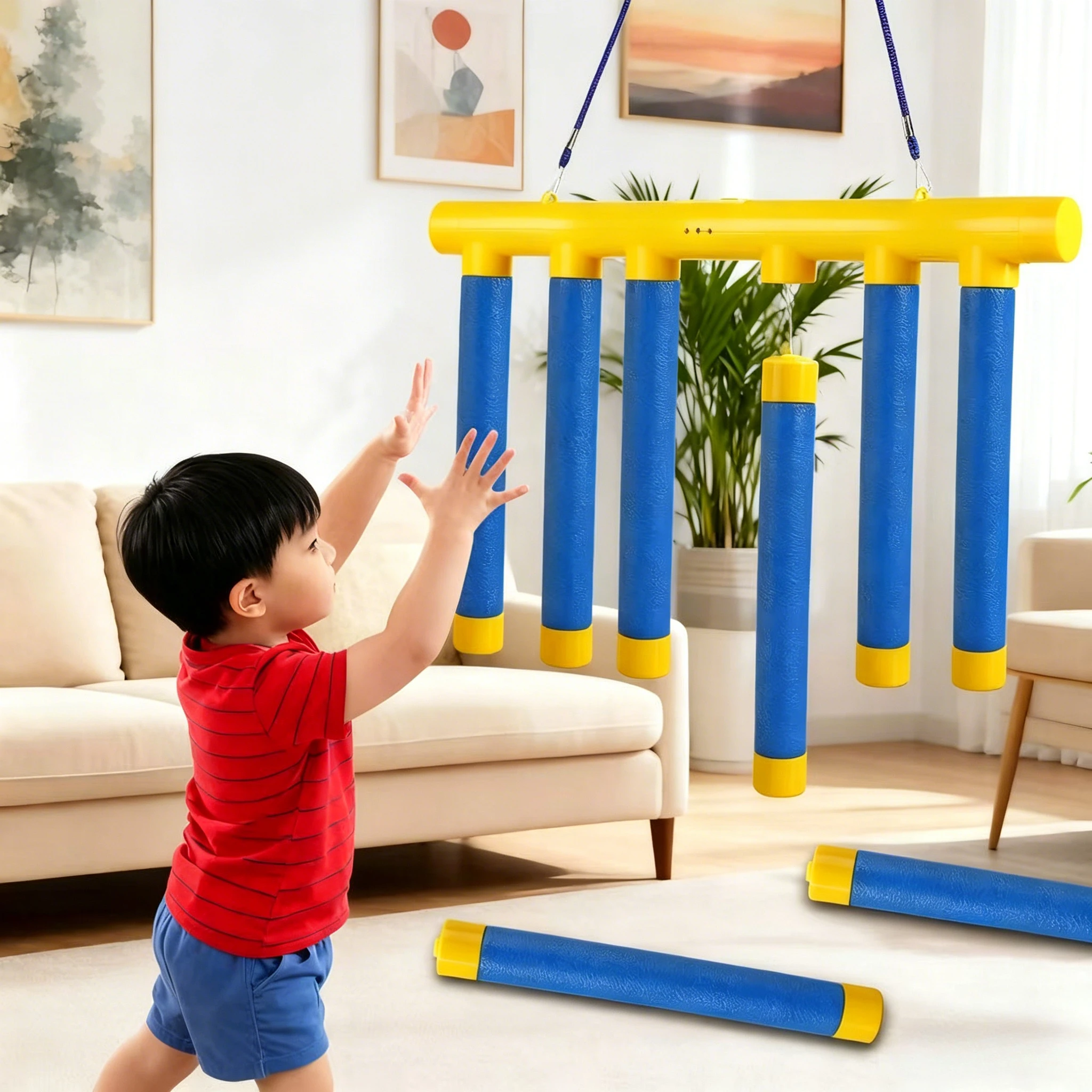 Jeu de capture de bâtonnets, défi de réflexes rapides, jeu interactif de bureau pour améliorer la coordination œil-main, idéal pour les fêtes et le divertissement familial