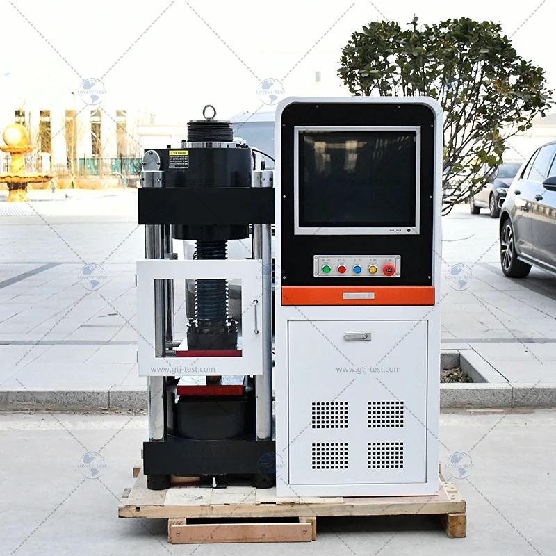 Testador de pressão de parafuso servo elétrico 2000kN para tubos e válvulas |   CE