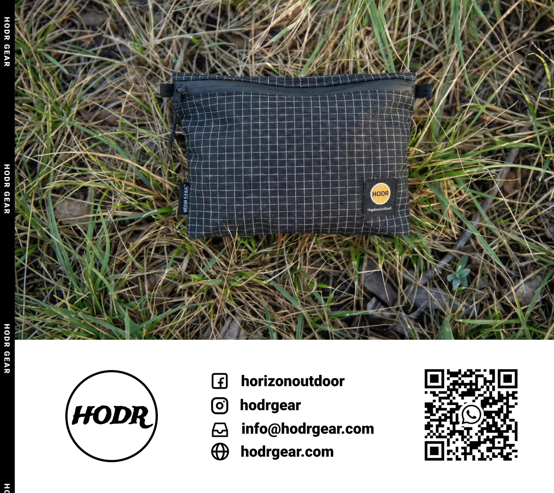 [HODRGEAR] Ditty Bag Ultraleichte, selbststehende Gripstop UHMWPE 210D Aufbewahrungstasche 18g Reiseorganizer für Erste-Hilfe-Set und Reisepass – Detail 14