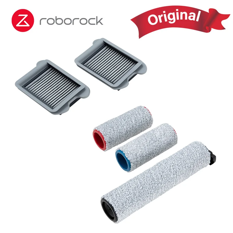 Original Roborock Dyad Wet and Dry Smart Vacuum Cleaner Accessories,Rollers Package,Filter,Clean Water Tank ,Dirty Water Tank