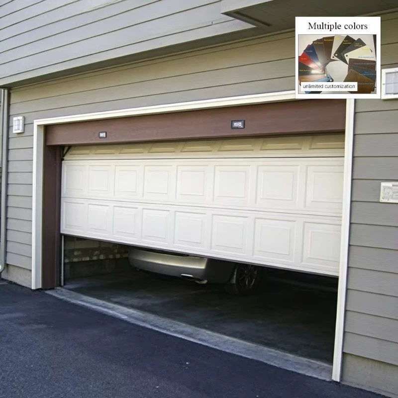 Professional Manufacturer Classic Grid/Flat Automatic Hanging Sectional Door Insulated Garage Door