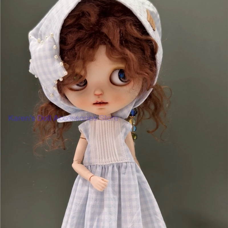 تصميم جديد لعام 2026 لفساتين Blythe/landoudou 4 فستان قماشي صغير/OB24 فستان أطفال صغير من القماش BLYTHE فستان طويل غير رسمي بطابع الغابة #2