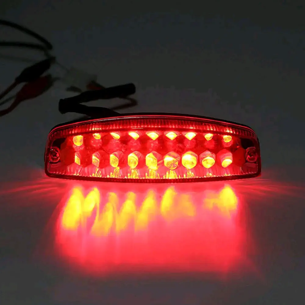 

1Pc Motorcycle Taillight LED Brake Light for ATV Quad Kart Rear Indicator Tail Lamp Motorbike Signal Lamp Motorcycle Accessories