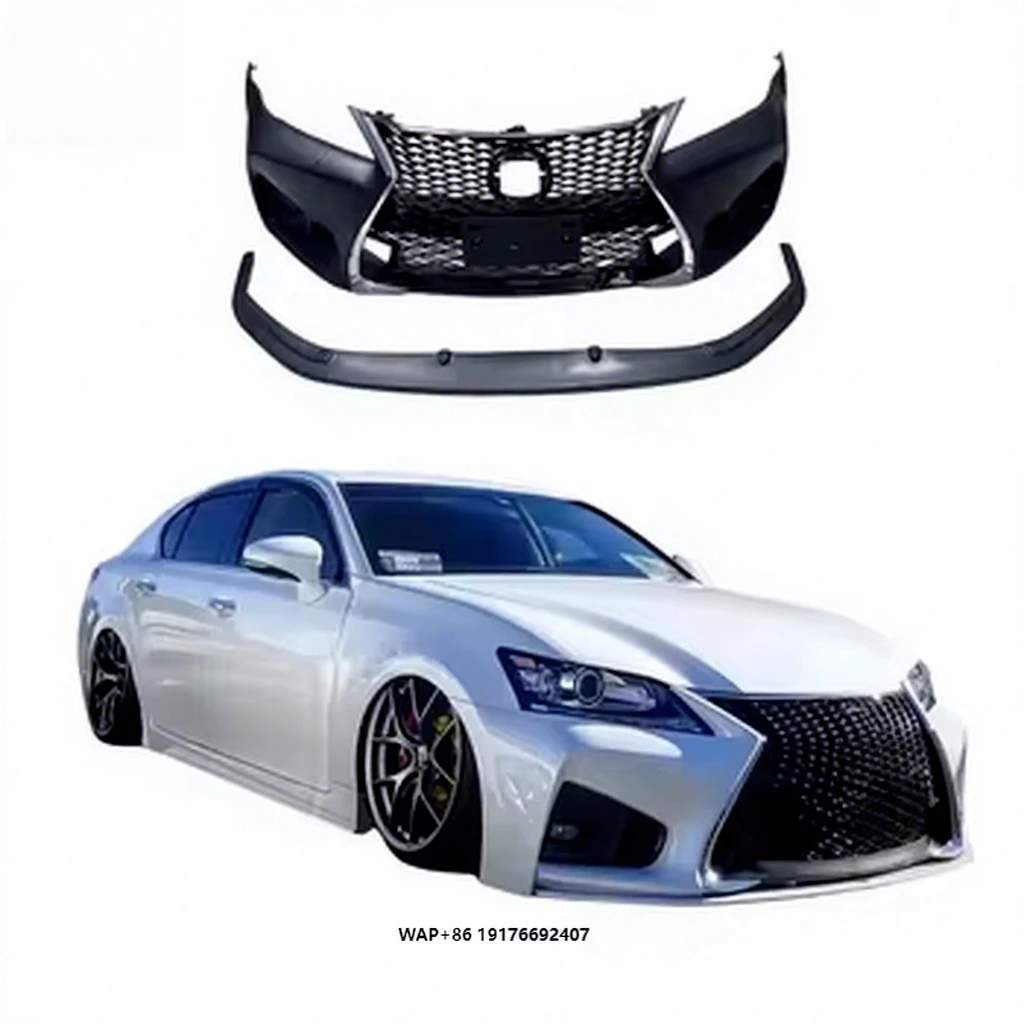 

Suitable for 12-15 forLexus GS250/350 for Upgrading to AIMGAI-style Front Bumper Front Splitter Diffuser Fender Body Kit