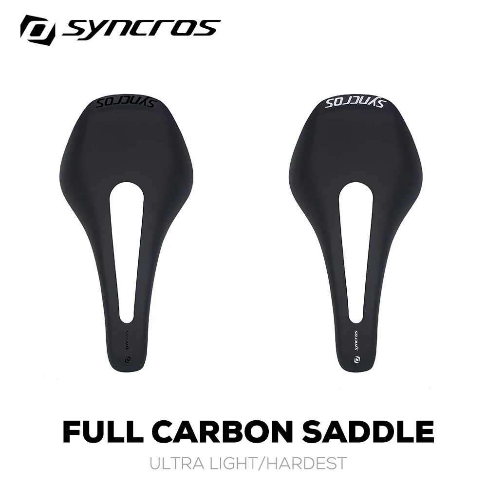 

Syncros Bicycle Carbon Saddle Gloss or Matte Road Mtb Saddle 128*255mm Ultralight Comfortable Seat Cushion Bike Accesorios