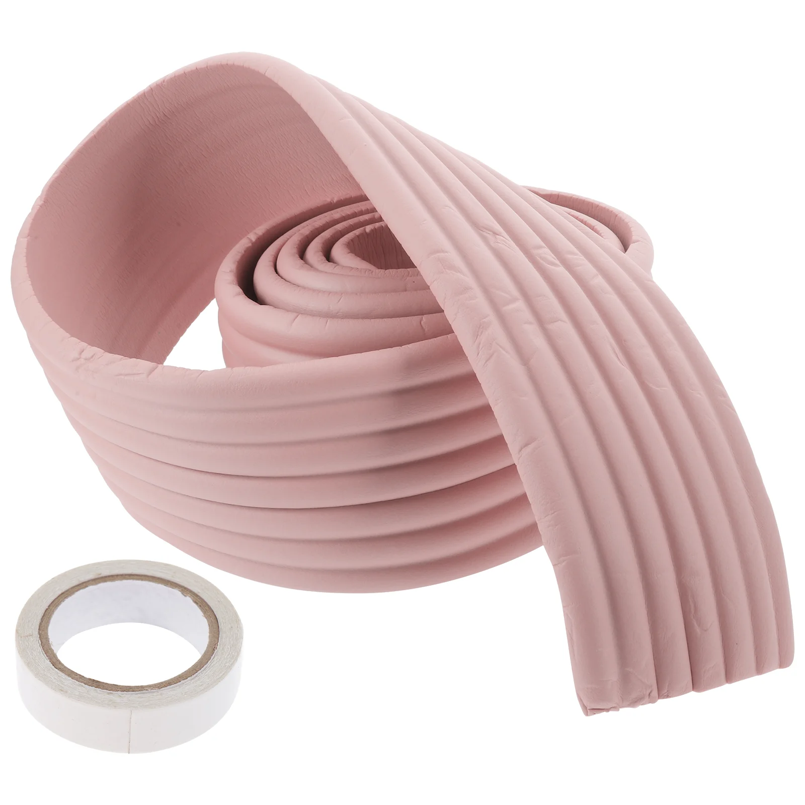 Mousse de Couverture Auto-Adhésive pour Marches d'Escalier, Produit en Polymère pour Échelle Superposée, de Couleur Rose, pour le Remplacement du Lit