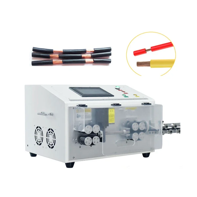 Fully automatic internal and outer skin stripping machine computer wire cable cutting machine with factory price