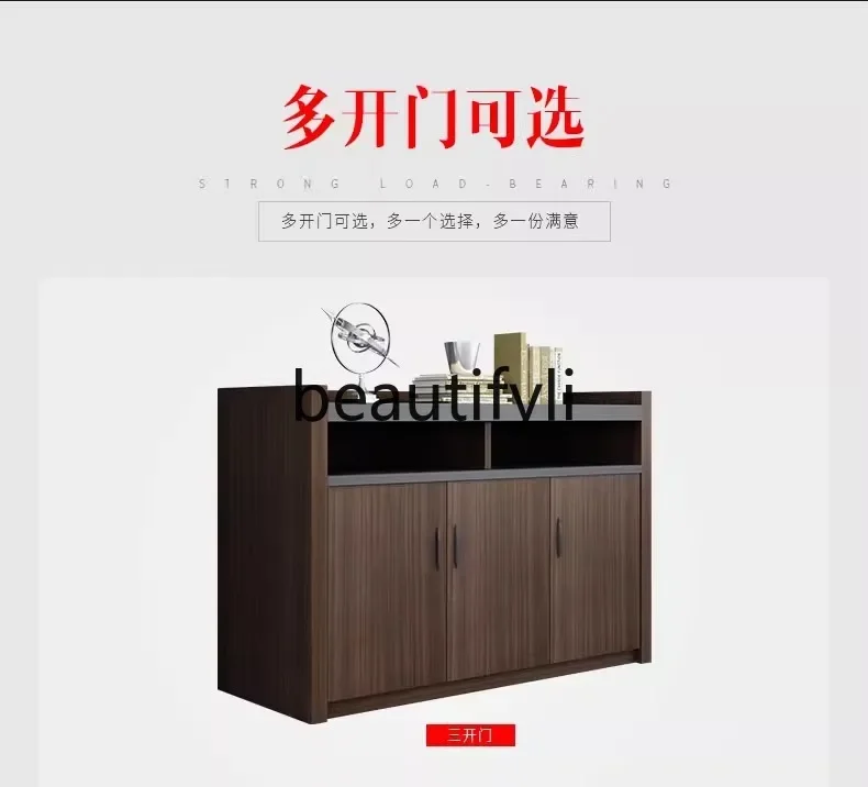 أثاث المكاتب خزانة الشاي لوحة حديثة خزانة منخفضة تخزين الملفات غرفة الاجتماعات خزانة طويلة K4050