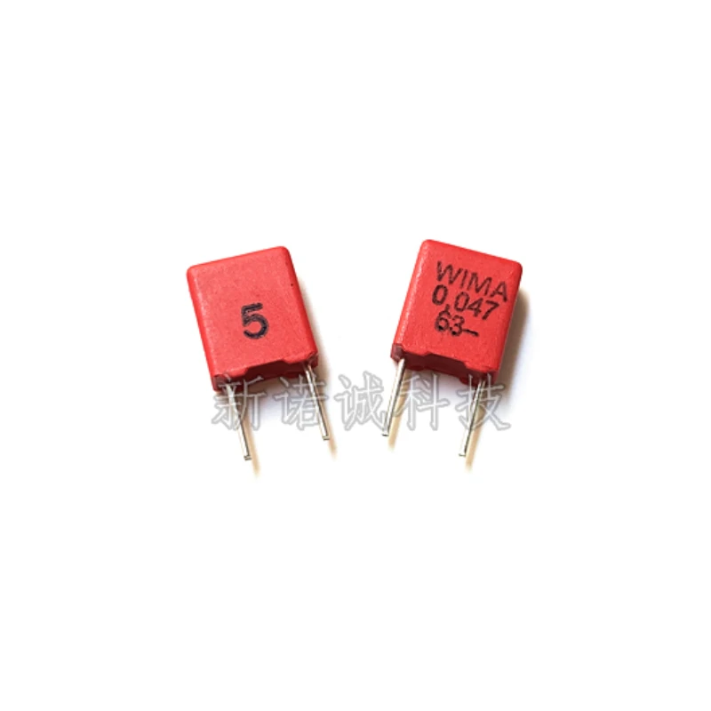 5pcs/50pcs Germany WIMA 473 63V 0.047UF 63V 47nF 473J MKP2 Pitch 5mm Audio DIY FIlm Capacitor