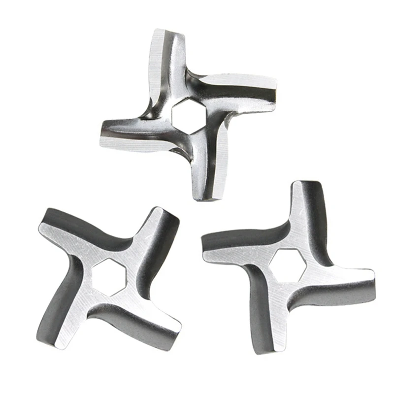Top Sale 10X For Moulinex Meat Grinder Knife Mincer Blade Kitchen Appliance Parts For HV2 HV3 HV4 HV6 HV8 ME406 ME420 ME605 ME65