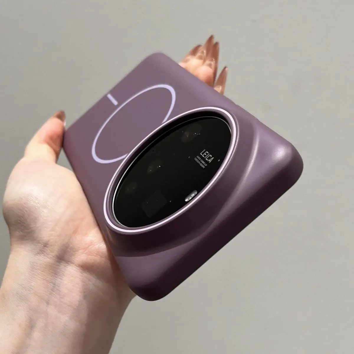 Für Xiaomi MI 17 Ultra Leica 15 14 Ultra Hülle Luxuriöse Weiche Runde Magnetische Saugfeste Mattierte Abdeckung Für Xiaomi 17Ultra Stoßfänger-Schutzhülle – Detail 5