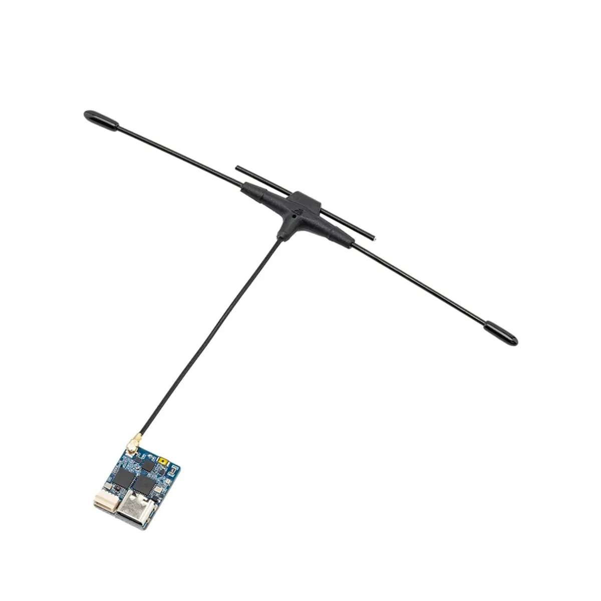 AT42 For BAYCK UR100 2.4G/900M Dual Band ExpressLRS ELRS Receiver with 80mm T Type Antenna for FPV Drone