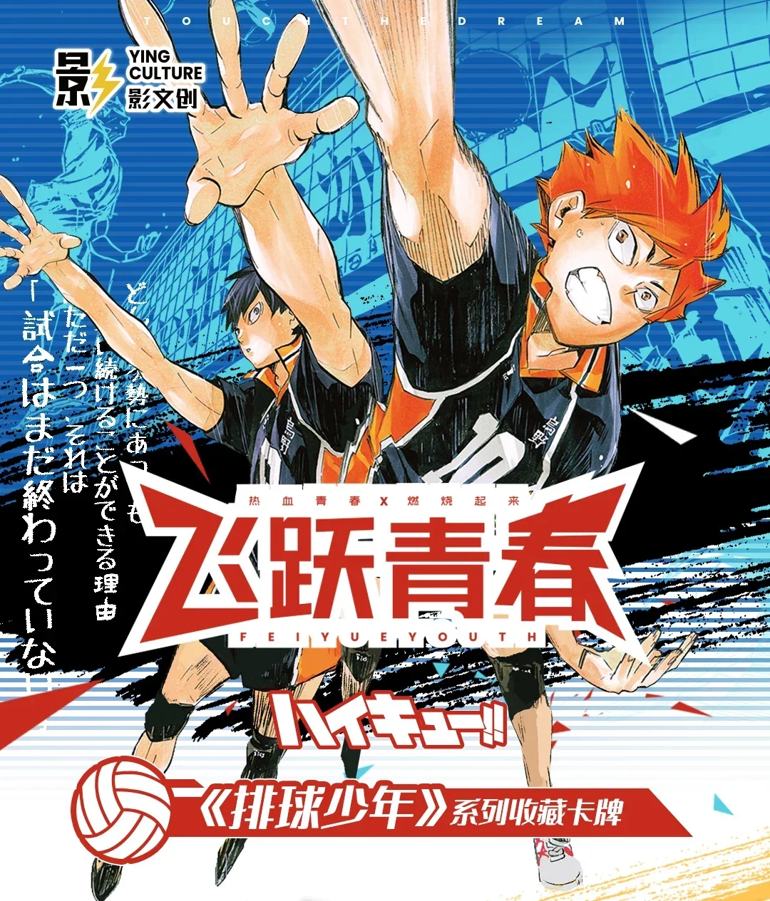 New Haikyuu Cards Leaping Youth Hinata Shoyo Kageyama Tobio Tsukishima Hotaru Anime Character Collection Cards Toys Gifts