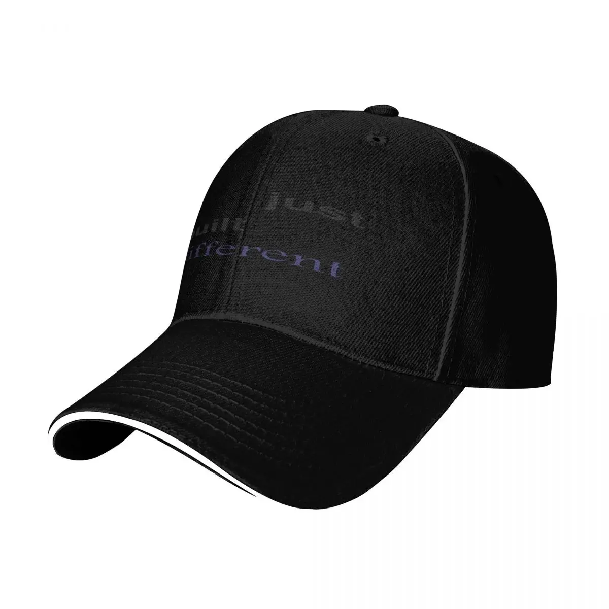 I'm just built different Baseball Cap Streetwear Hip Hop Trendy Vintage Retro Embroidered Lightweight Packable