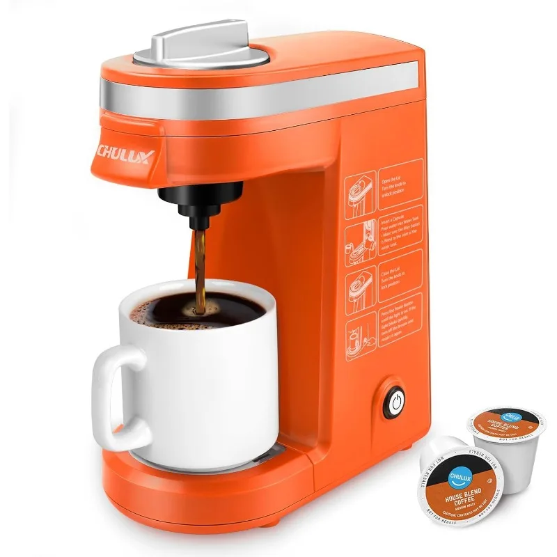 

Mini Coffee Maker for K Capsule, Single Serve Coffee Maker for One Cup Americano, Lightweight Pod Coffee Machine