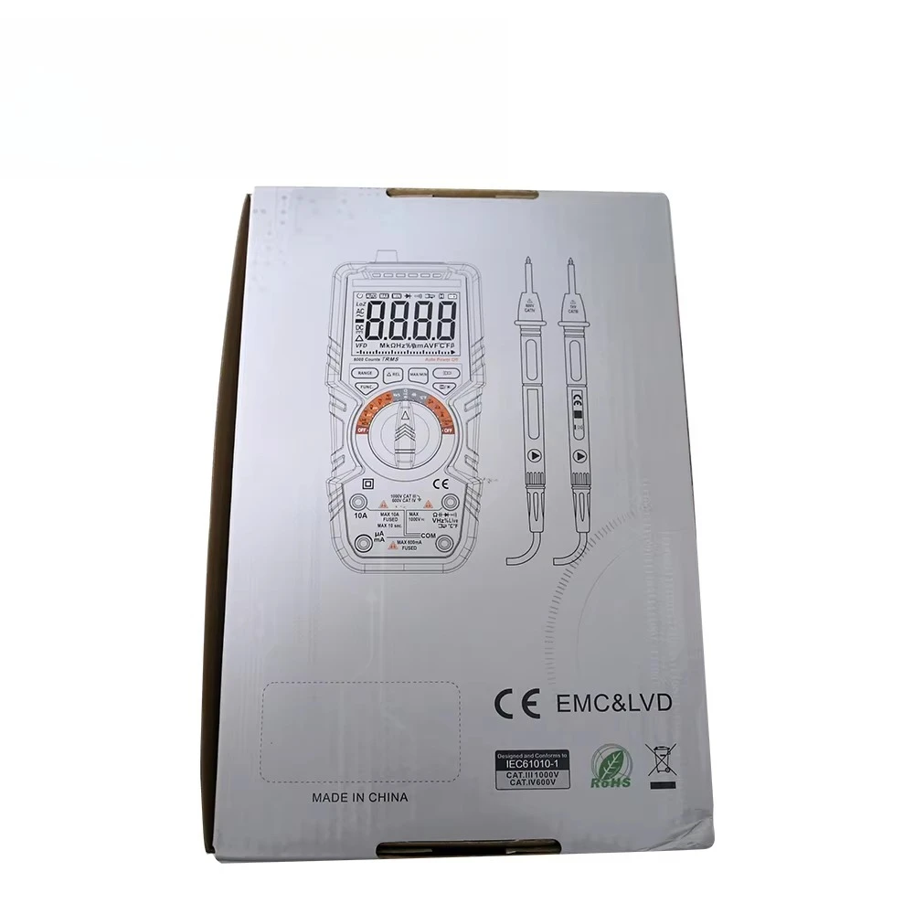 Field Service Digital Multimeter 117C 1000V True RMS Auto Range Portable Electrical Tester