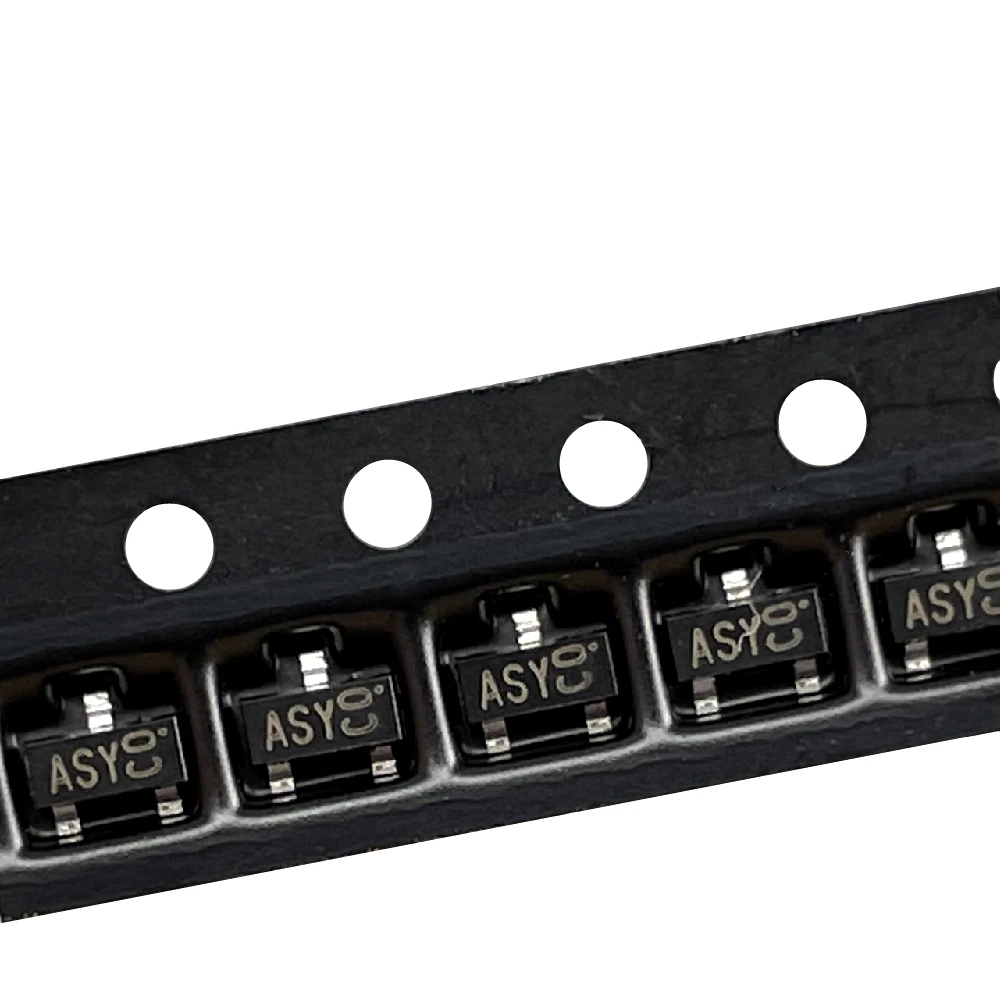 (100 قطعة) KTA1504S-Y-RTK/P KTA1504S-Y (وضع علامات على ASY) SOT-23 50V 150mA SMD PNP الترانزستور #3