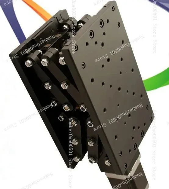 NT02VA90 Precision Electric Linear Stage Vertical Optical Lab Stand Micro Step Actuator High Accuracy Positioning Table