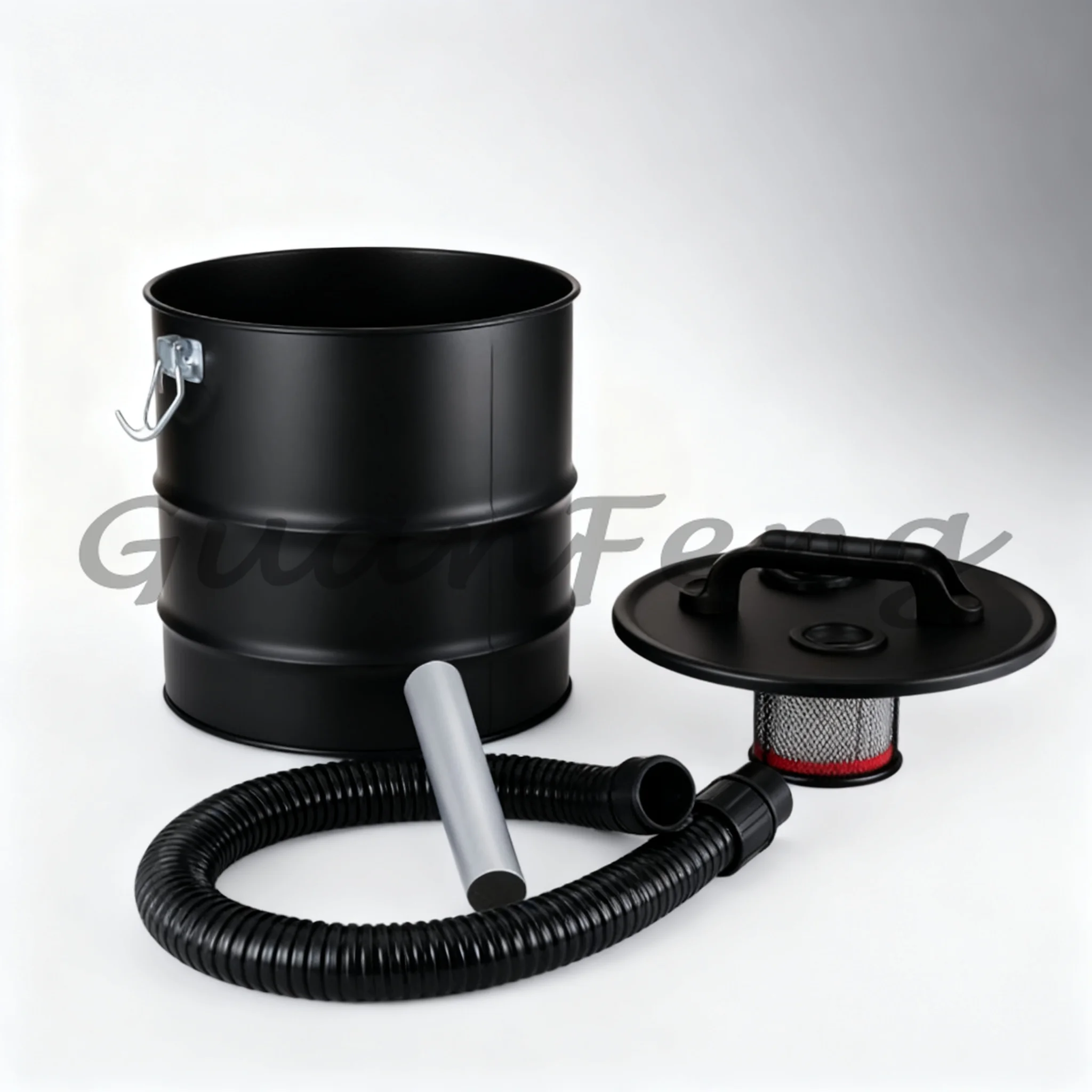 20L Cyclone Dust Collector Metal Cylinder Vacuum Dust Removal Bucket Workshop Woodworking Dust Collector Accessories