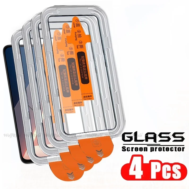 4/3/2/1 stücke Für Poco F8 Ultra Glas Xiaomi Poco F8 Ultra Pro Gehärtetem Glas 9H HD Staub Frei Für Screen Protector Poco F8 Ultra