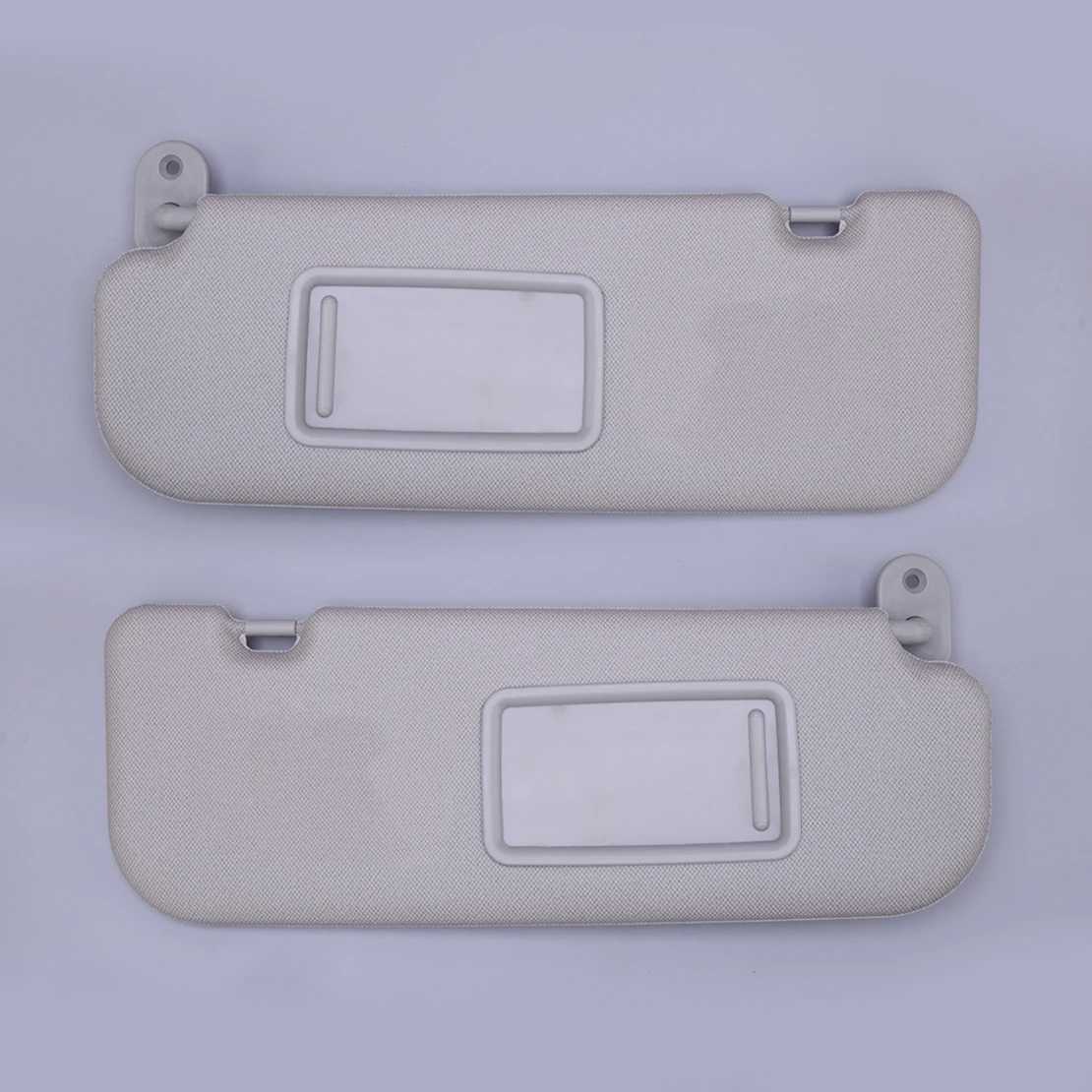 

85210-2V130-TX 85220-2V140-TX 1 Pair Car Left Right Side Sun Visor with Makeup Mirror Fit for Hyundai Veloster 2012-2015 Grey