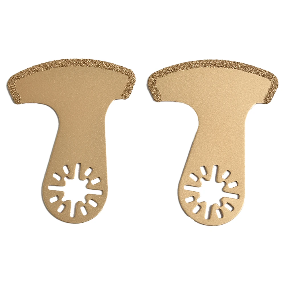 أداة متعددة متذبذبة من الكربيد ، طقم منشار ، جص بلاط سيراميك ، أدوات إزالة ، قاطعة متذبذبة ، 2 *