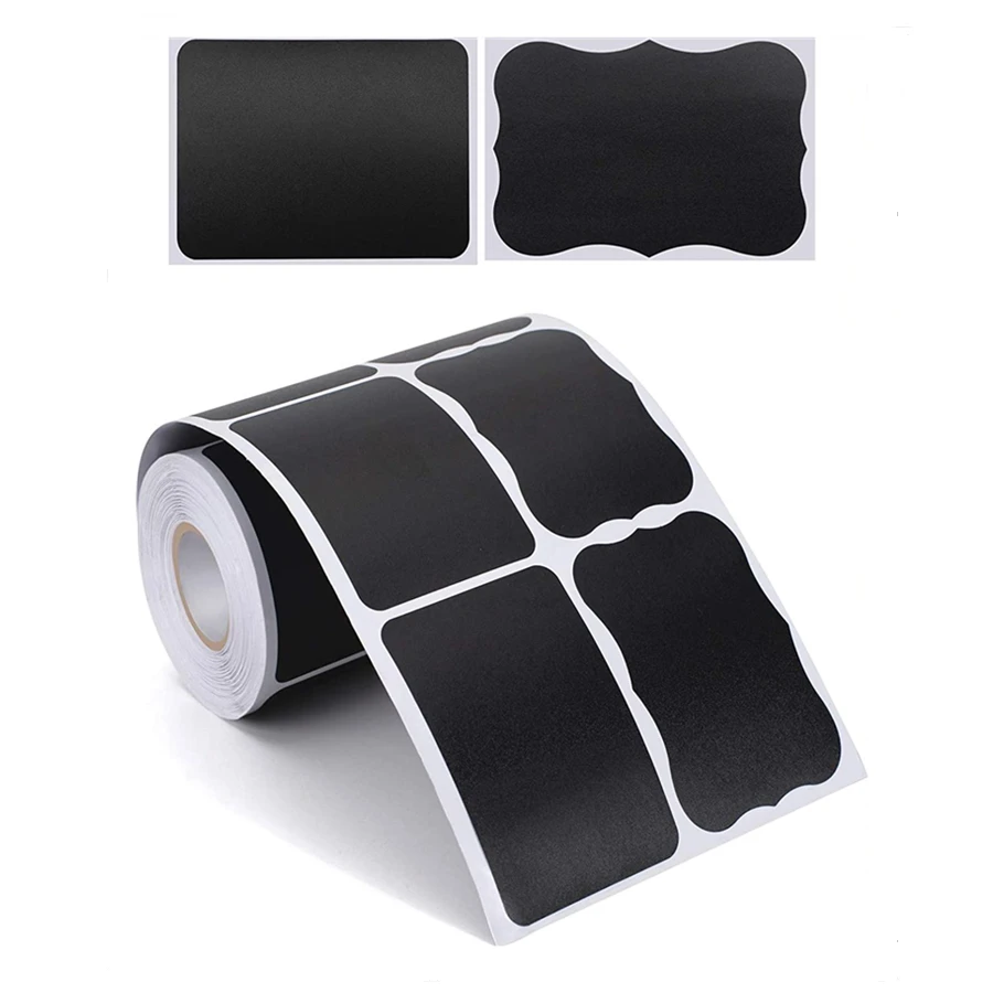 

Chalkboard Labels Sticker 240pcs Waterproof Reusable Blackboard Stickers for Mason Jars Craft Rooms Organize Your Home & Kitchen
