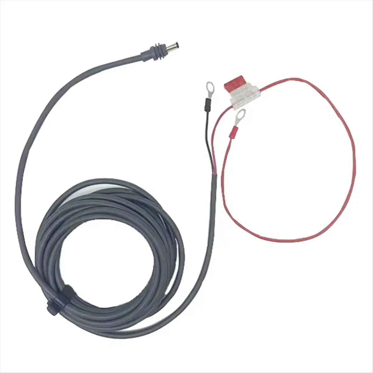 (ABGQ) For Starlink Mini Power Cable 18AWG Wiring Extension Harness with Automotive Fuse Holder ATC/ATO DC Plug Waterproof 10m