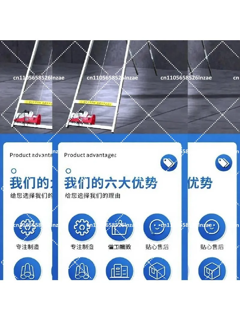 Electric Ladder Lift for Solar Panels, Electric Hoist for Roof Transport - view 6